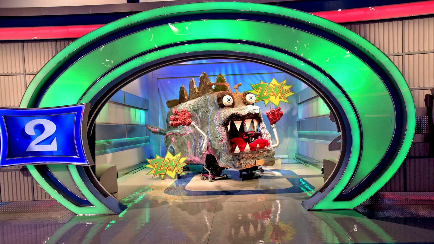 What's behind Door No. 2? The "monster van," a "zonk," or joke, prize created for "Let's Make a Deal."