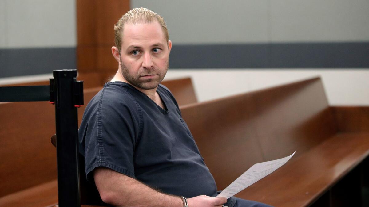 Aramazd Andressian Sr. of South Pasadena appears in a Las Vegas courtroom Tuesday.
