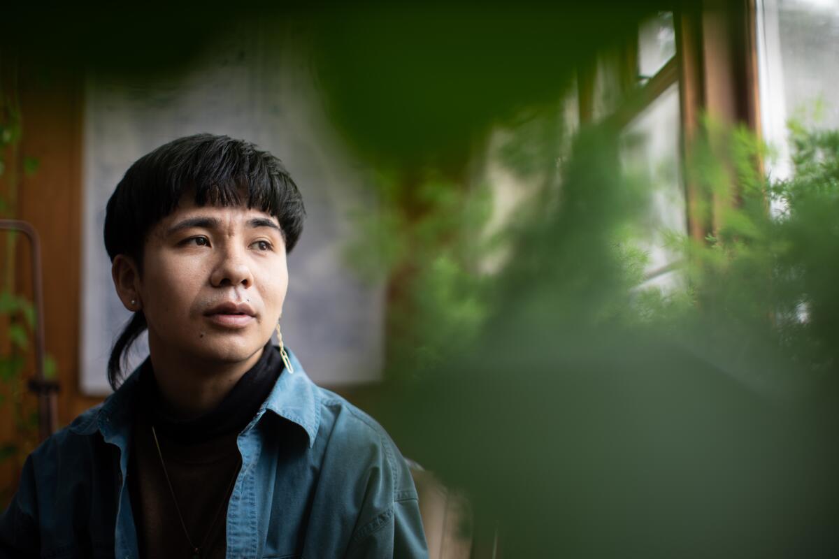 Ocean Vuong says he is equally comfortable writing poetry and prose.