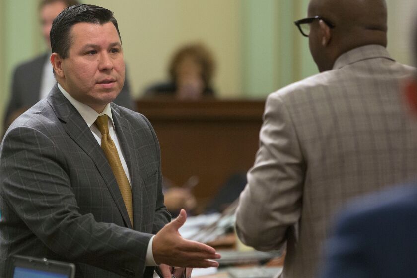 Assemblyman Eduardo Garcia (D-Coachella) helped lead the charge on climate legislation last year and is working with Assemblywoman Cristina Garcia (D-Bell Gardens) on a new proposal.