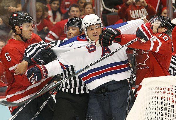 USA vs. Canada hockey