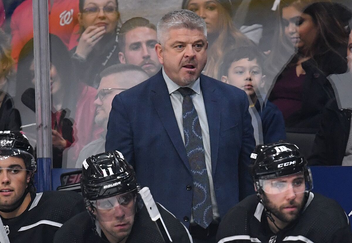 Kings coach Todd McLellan
