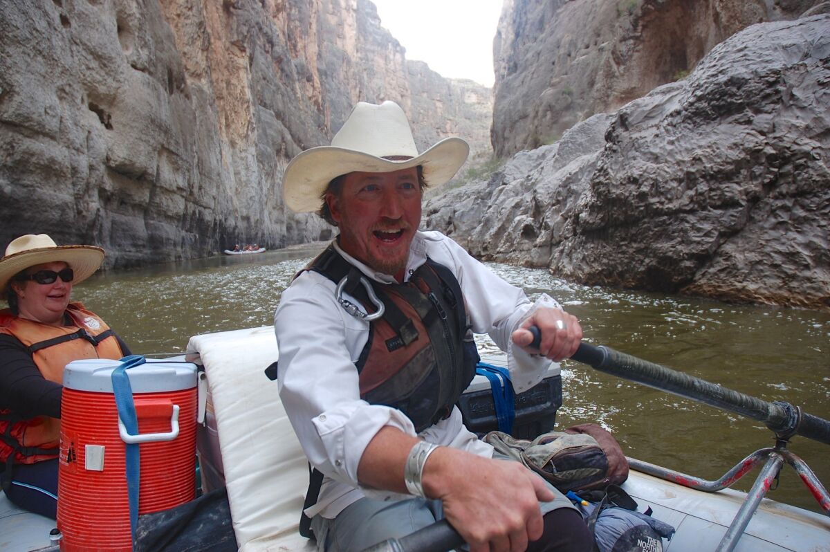 Raft trips are a winter tradition along the Rio Grande in Big Bend National Park, Texas.