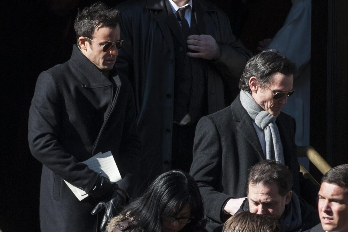 Philip Seymour Hoffman's funeral service
