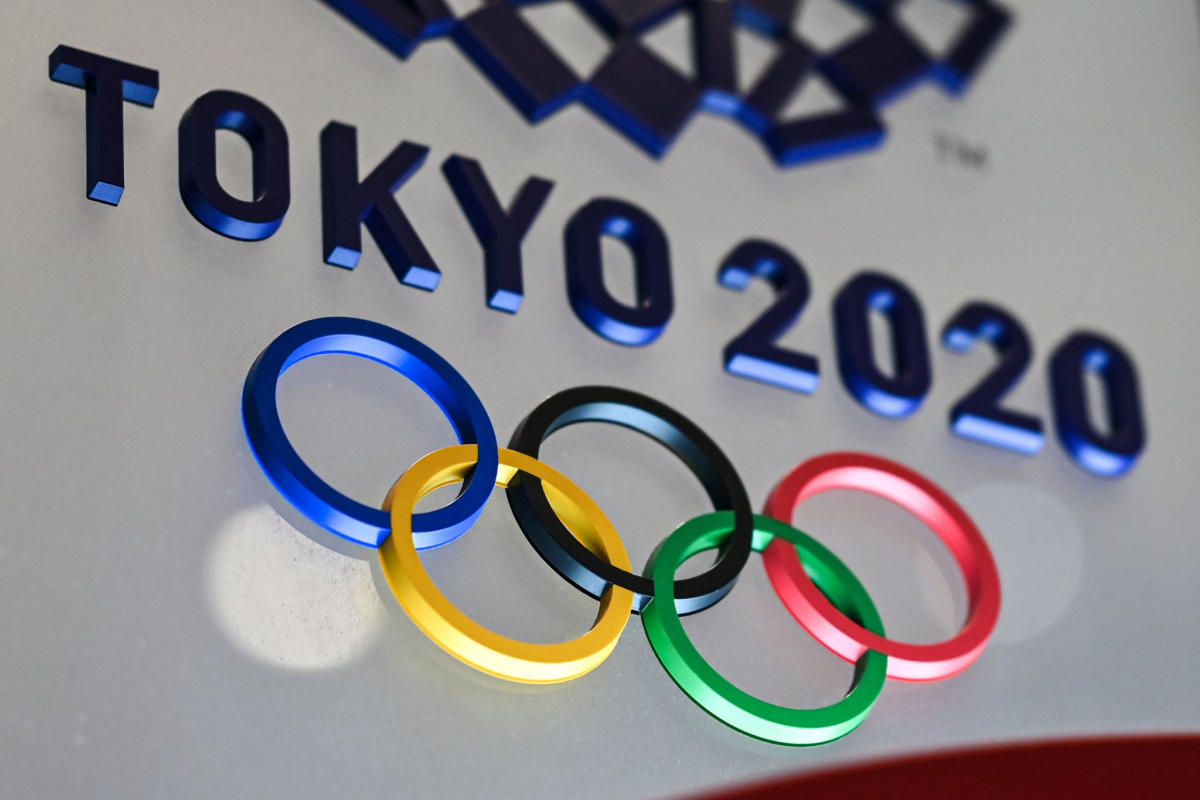 The Tokyo 2020 Olympics Games logo.