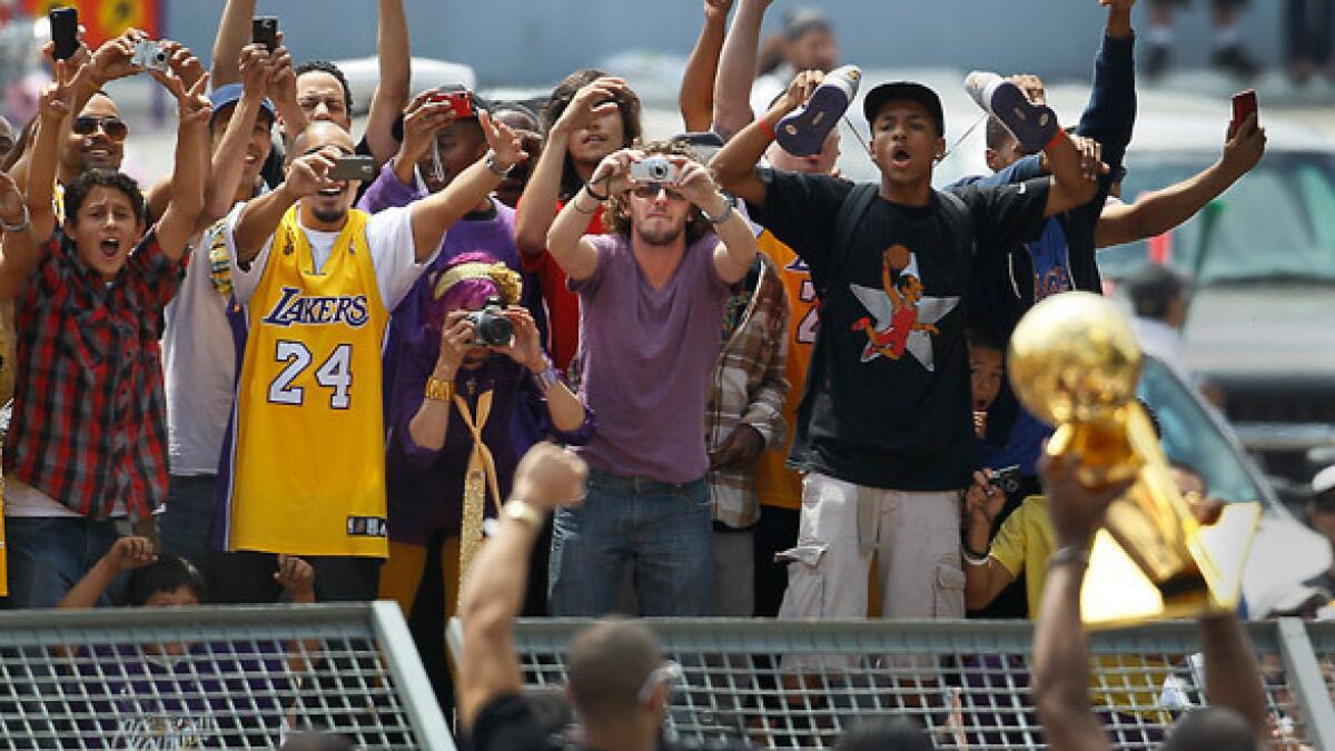 Looking back at the Lakers' 2010 NBA championship victory - Los Angeles  Times
