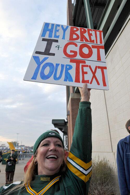 Brett Favre's text