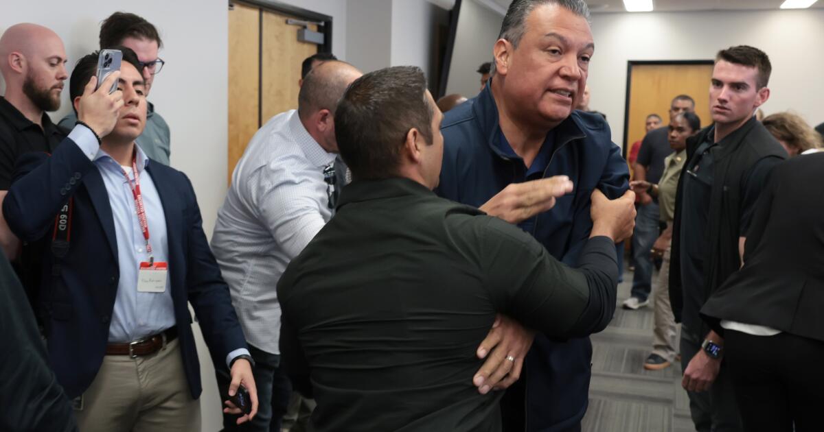 Commentary: Sen. Alex Padilla's crime? Being Mexican in MAGA America