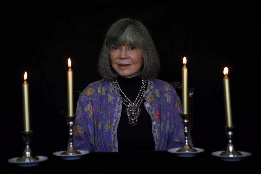 Author Anne Rice at her home in Palm Desert.