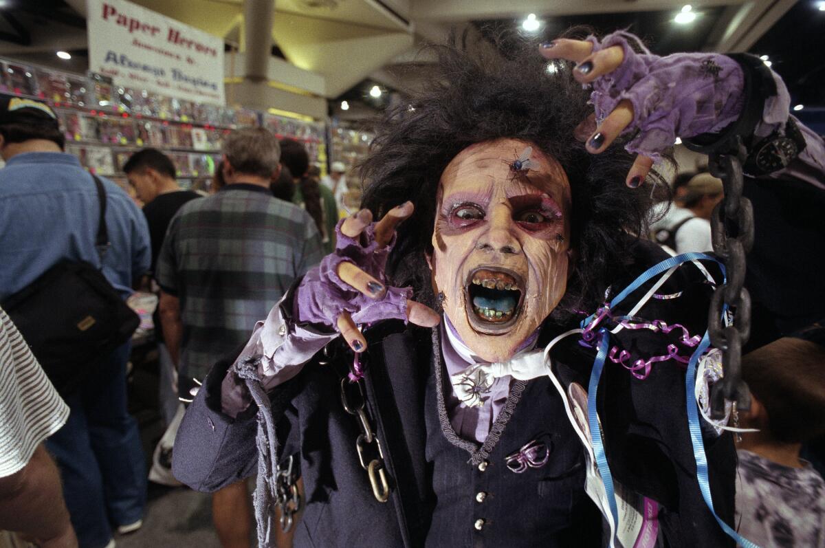 Armando Creeper in costume at Comic-Con International in 1997.