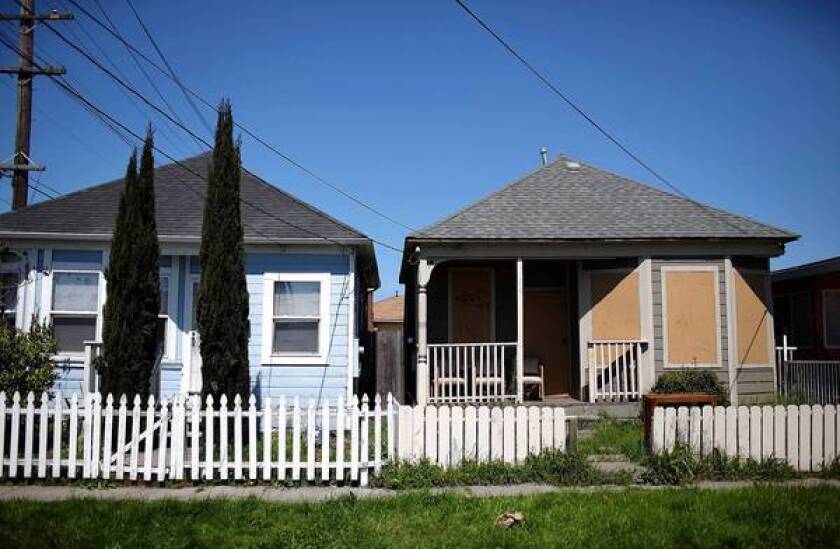 Richmond, Calif., which was hit hard by the mortgage crisis, announced recently that it had asked the holders of more than 620 underwater mortgages to sell the loans to the city at a discount. Above are some Richmond homes.