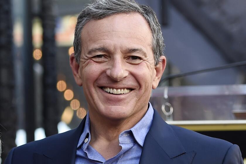 Bob Iger is chairman and CEO of Walt Disney Co.