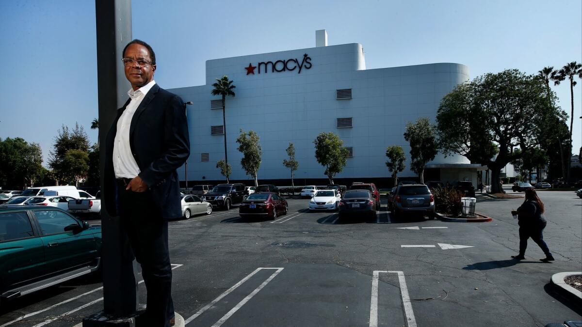 Quintin E. Primo III is chief executive of Capri Investment Group, manager of the Baldwin Hills Crenshaw Plaza. Capri wants to build housing, a hotel, offices and an outdoor retail strip at the site.