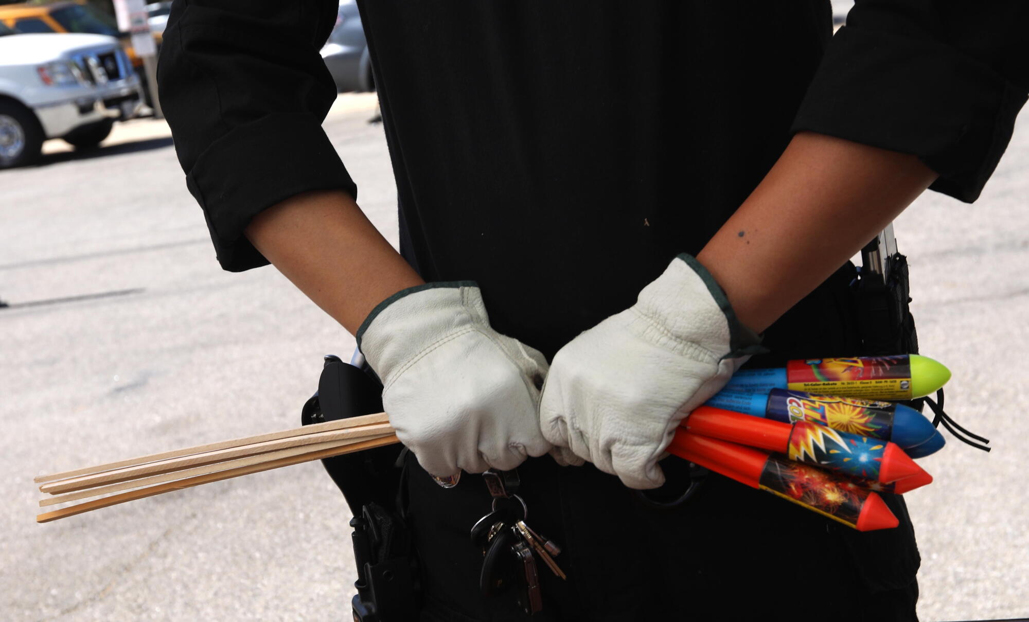 Disappoting Firework Buyback program takes illegal fireworks off the streets - Los Angeles Times