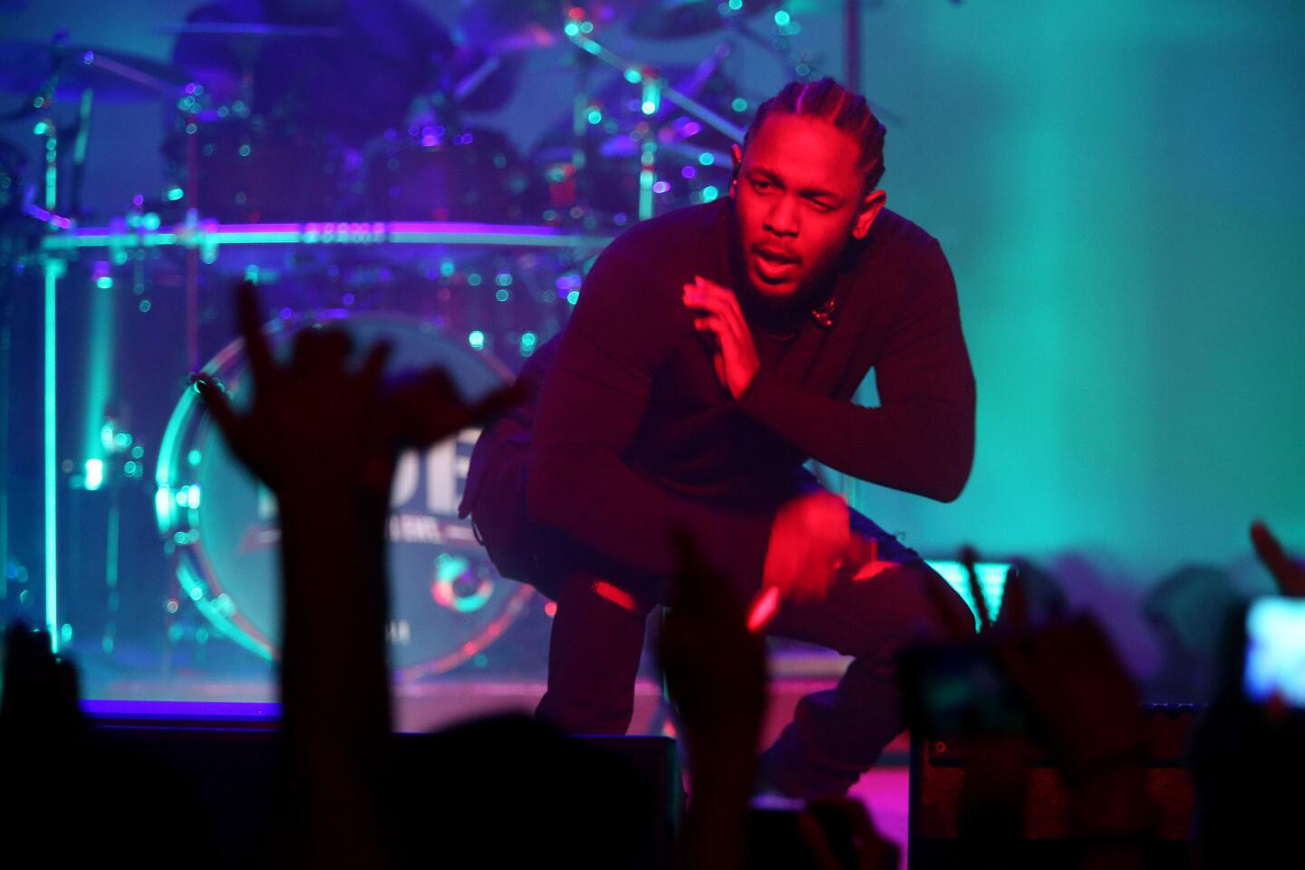 Kendrick Lamar in concert