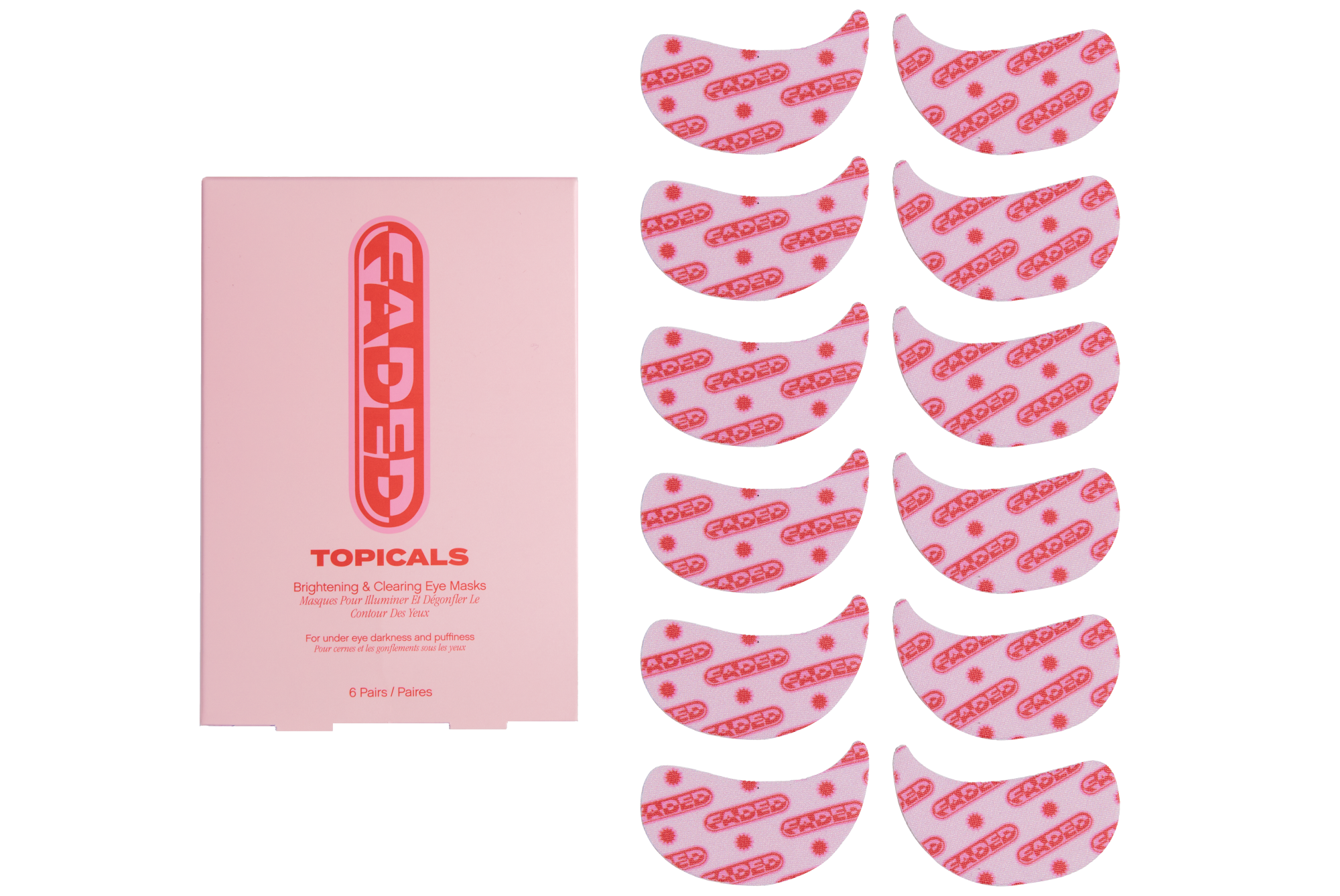 Topicals' under eye masks