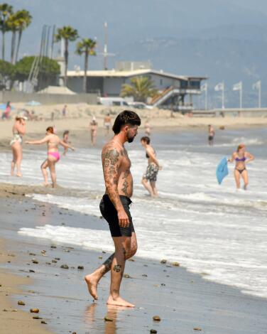 Leadbetter Beach, Santa Barbara.