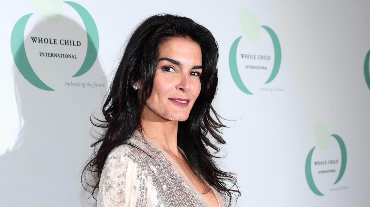 Angie Harmon at the Whole Child International Gala.