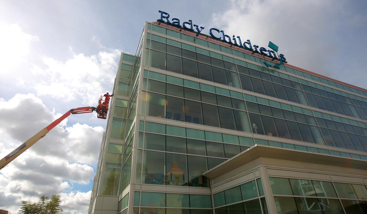 Rady Children's Hospital in San Diego in 2016.