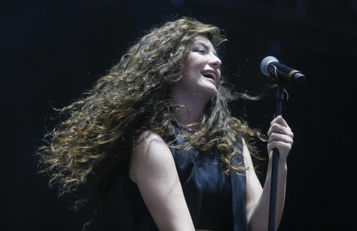 Lorde is getting the royal treatment by a radio station in Kansas City on Oct. 21.