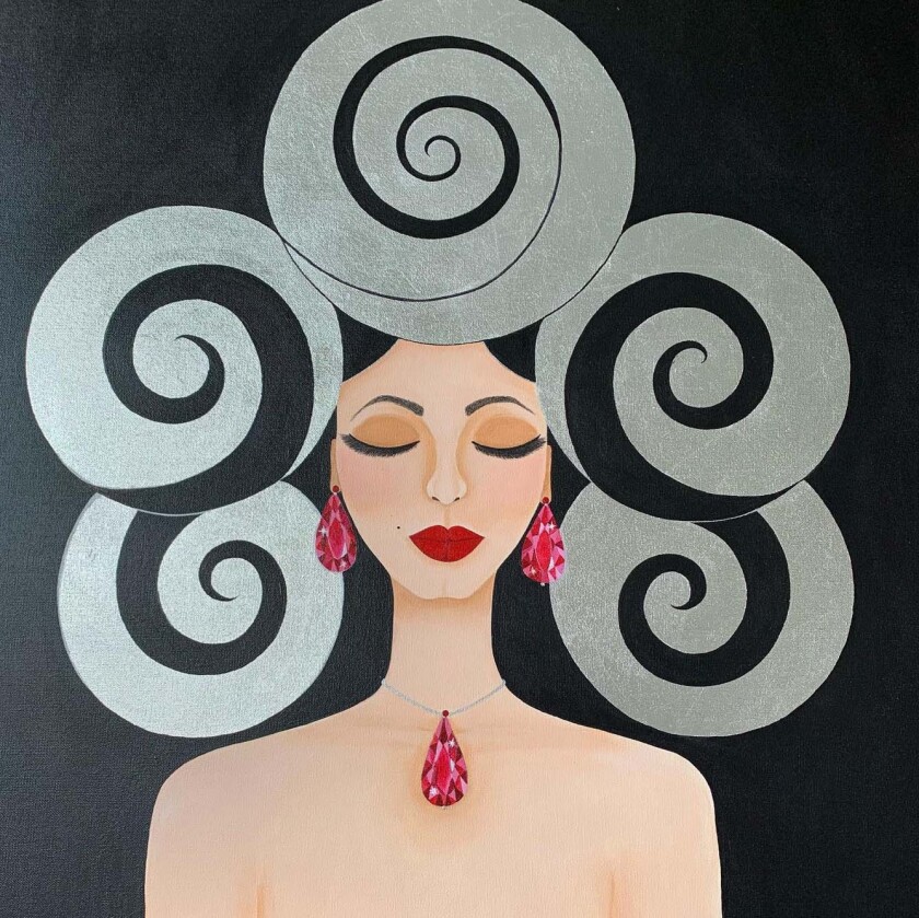 Obra de la artista Chula Vista Czarina Scolari