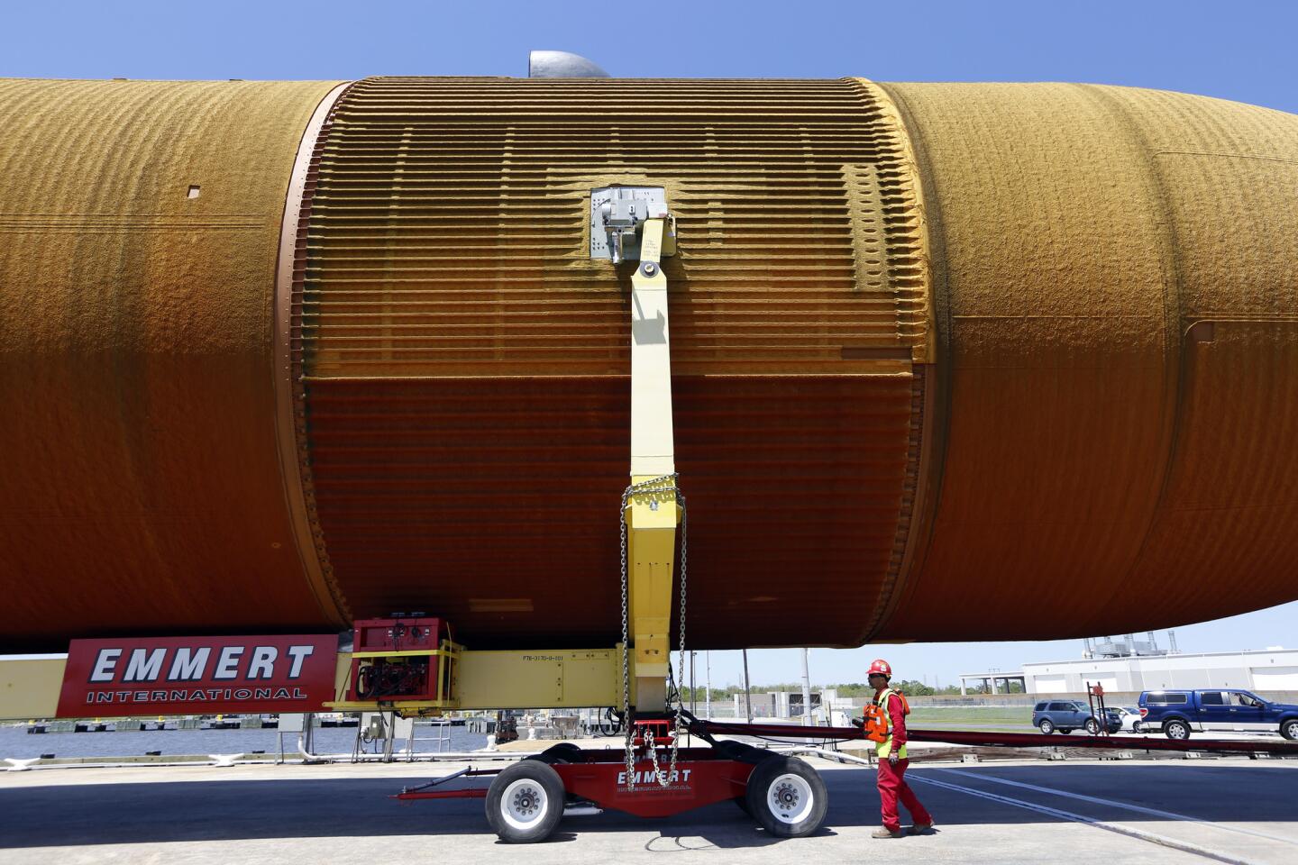 space shuttle external tank reentry