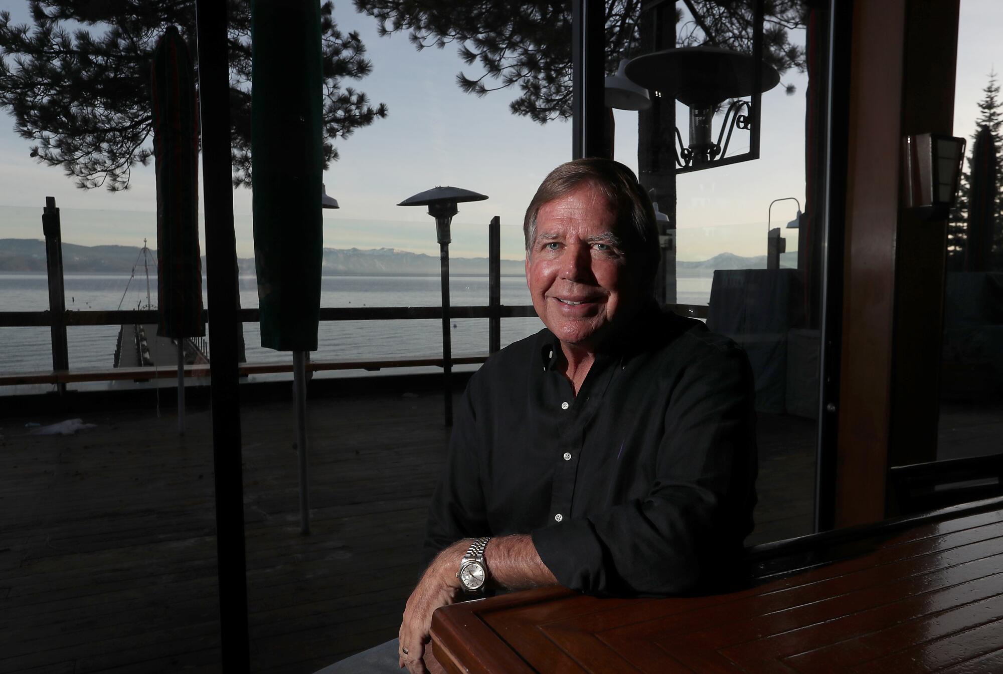 Tom Turner is the owner of restaurants in the Lake Tahoe area, including Gar Woods and the Riva Grill.
