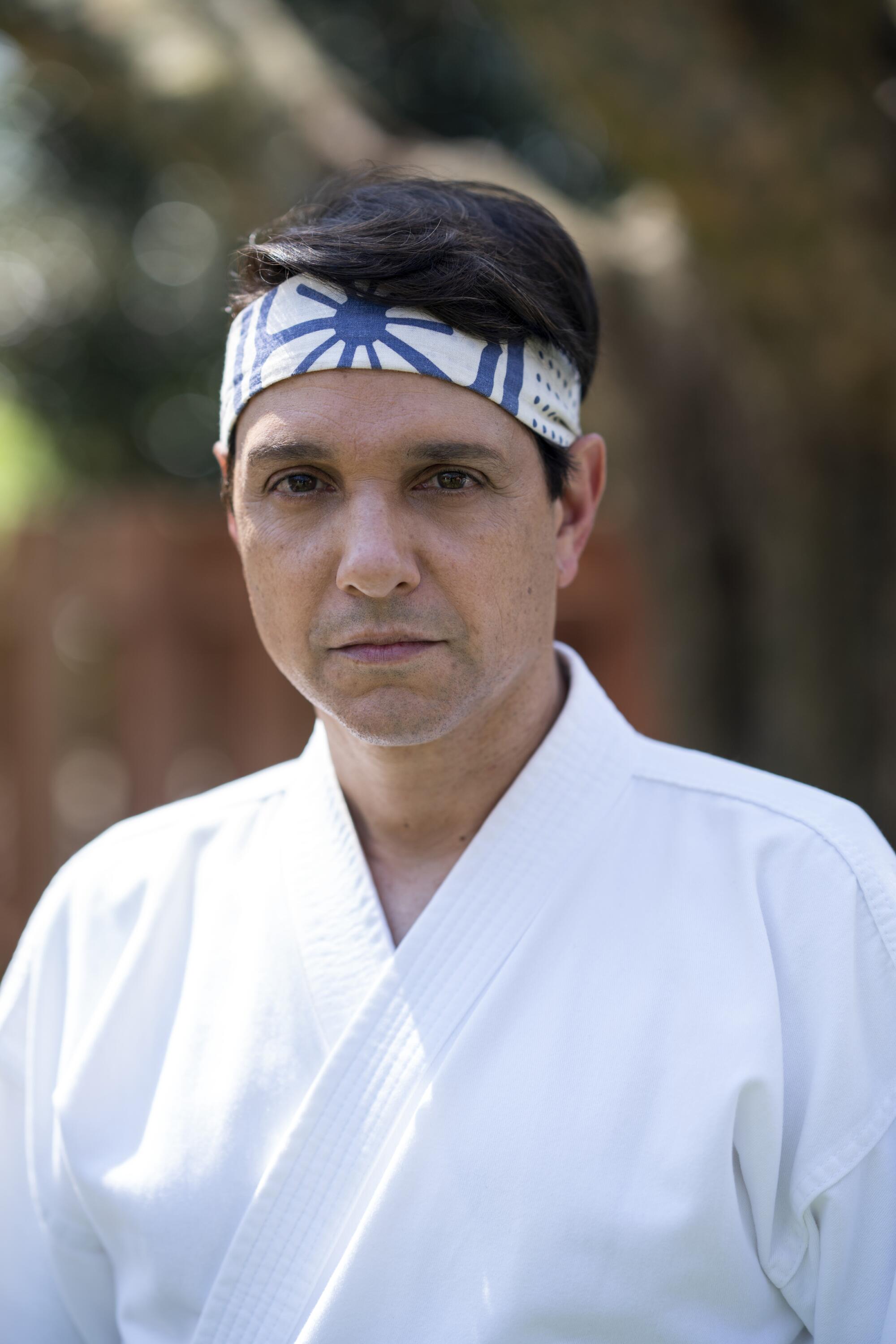 Ralph Macchio es Daniel Larusso.