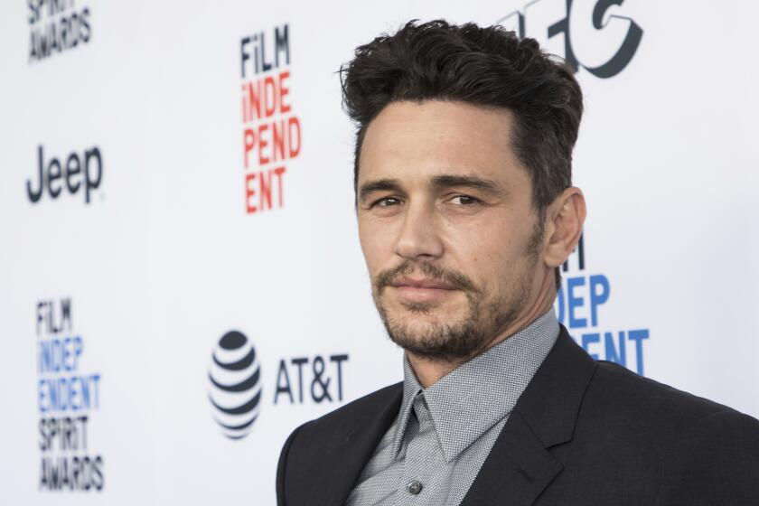 FILE - This Jan. 6, 2018 file photo shows James Franco at the 33rd Annual Film Independent Spirit Award Nominee Brunch in Los Angeles. (Photo by Vianney Le Caer/Invision/AP, File)