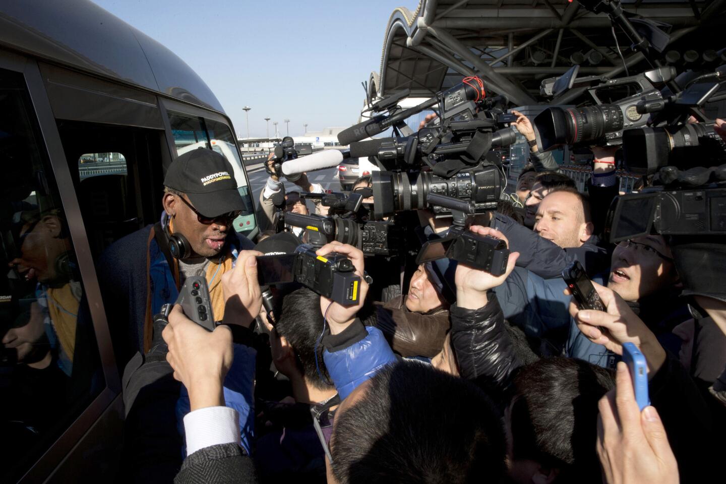 Dennis Rodman heads to North Korea