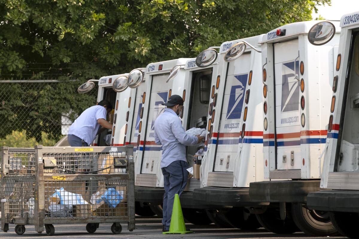 U.S. Postal Service workers