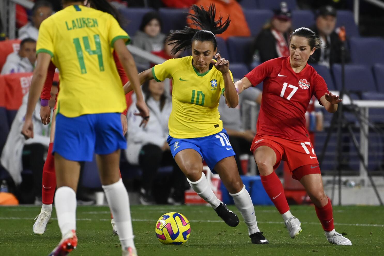 Marta heads into Brazil's final group game of Women's World Cup tearfully  reflecting on her legacy - The San Diego Union-Tribune