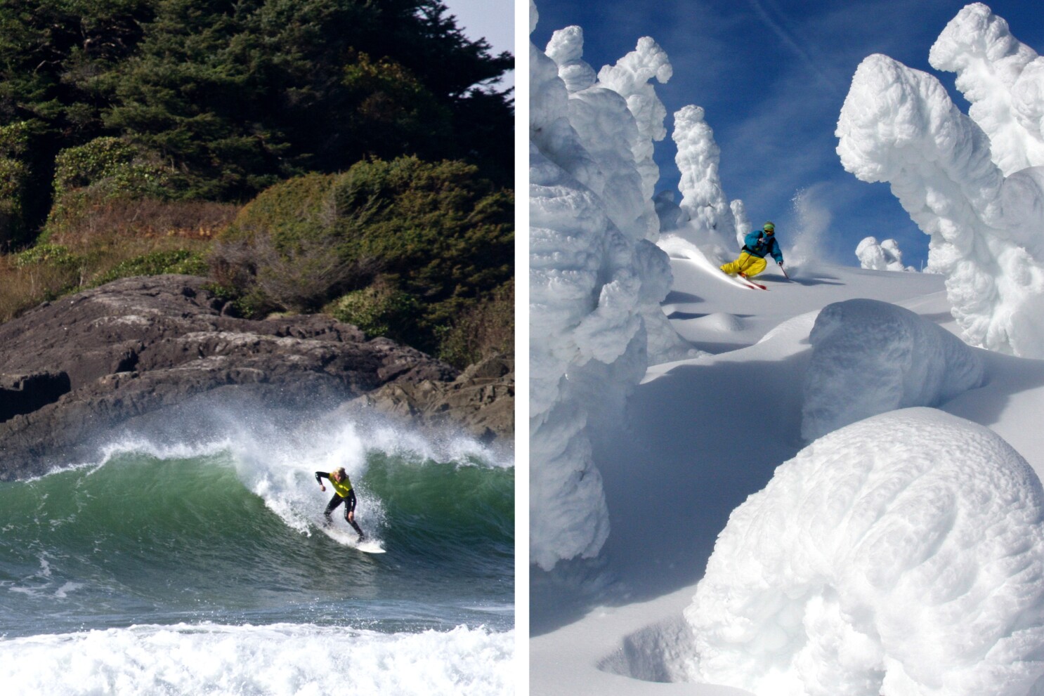 How To Ski And Surf In One Day In Canada Los Angeles Times