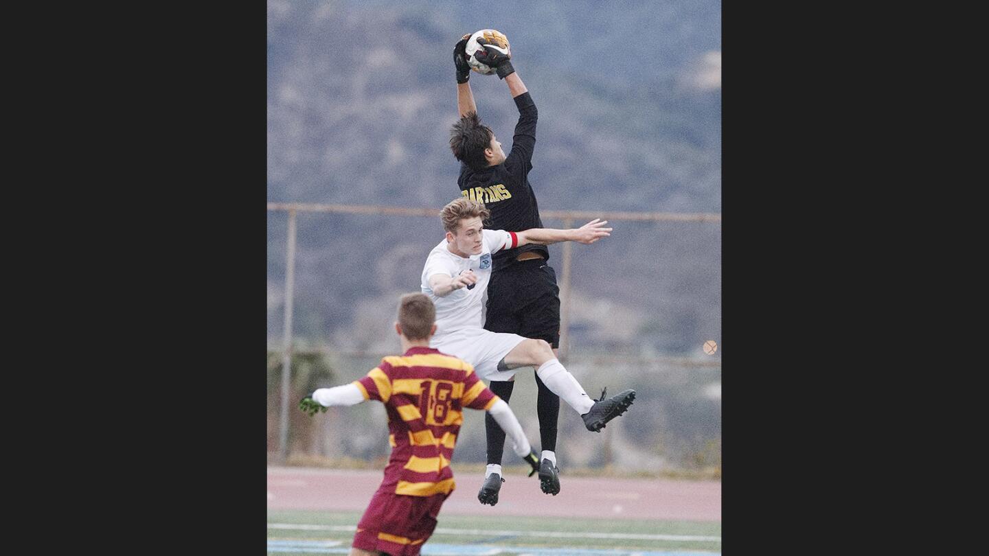 Photo Gallery: Crescenta Valley vs. La Canada in nonleague boys' soccer