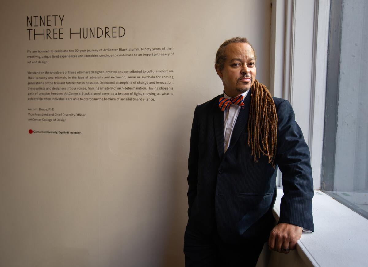 Aaron Bruce is the vice president and chief diversity officer at ArtCenter