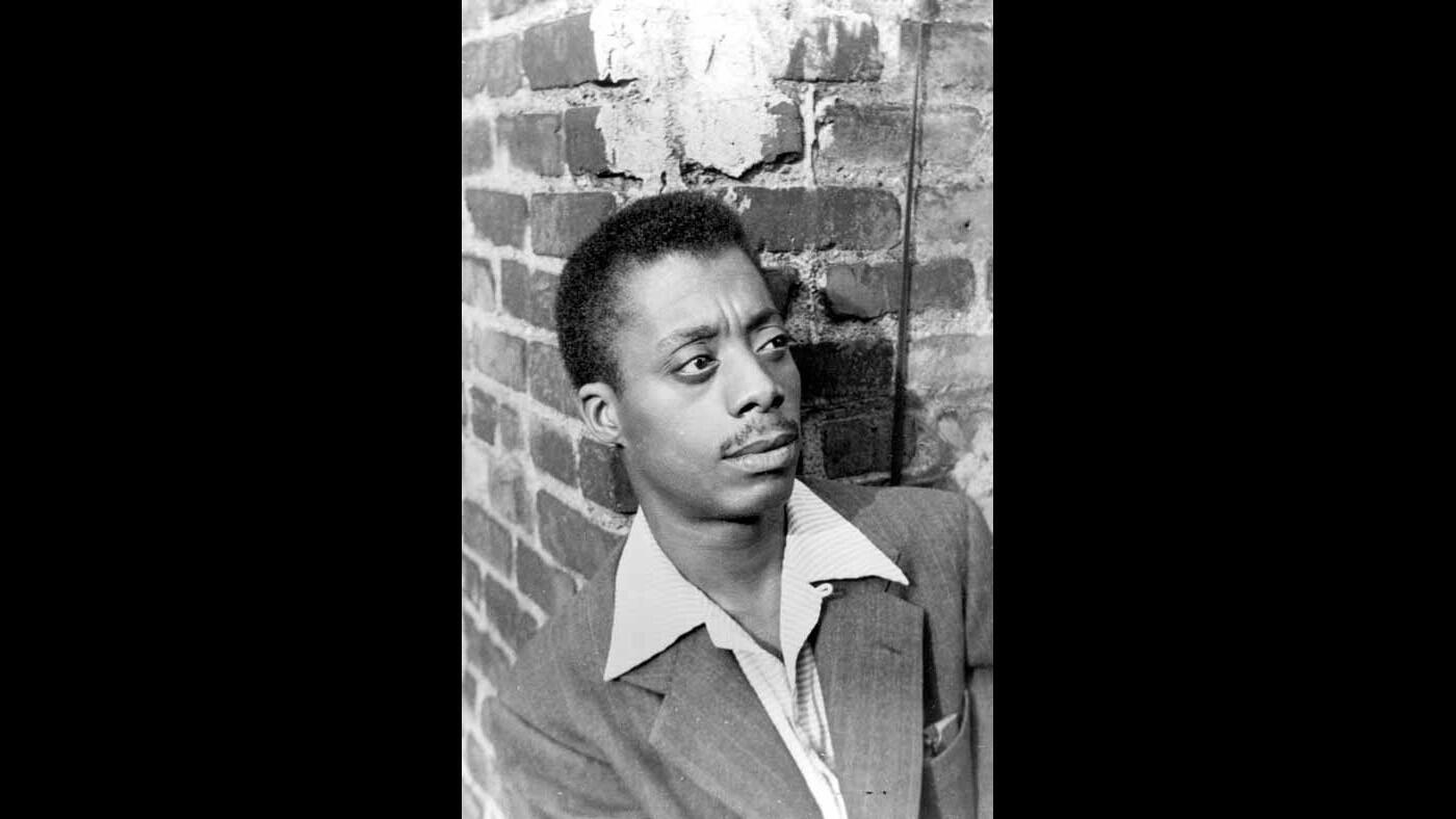 James Baldwin is shown in July 1953.