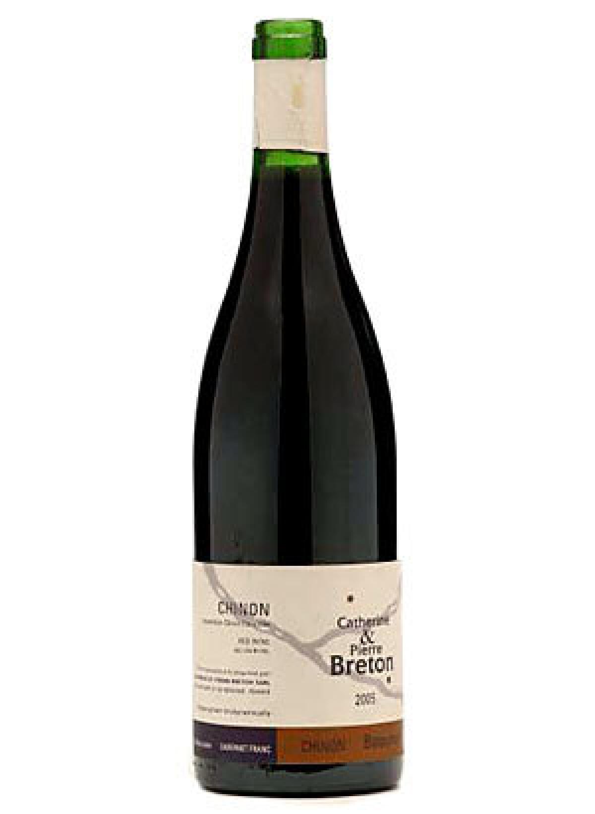 WINE OF THE WEEK: 2005 Catherine and Pierre Breton Chinon 'Beaumont' Related: Prosecco shows its serious side West Coast brewers pick up the distilling spirit Wine wisdom in Los Angeles A craft beer revolution is brewing in Southern California
