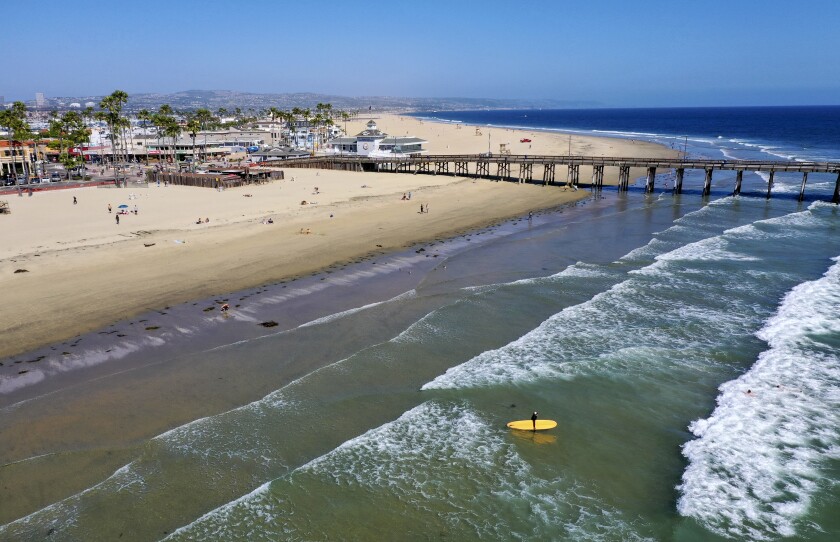 Coronavirus What Times Are Orange County Beaches Open Los Angeles Times