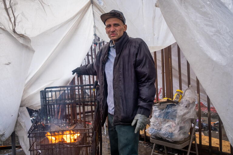 Almost Homeless L.A. homeless people finding refuge of their own in historic storm ...