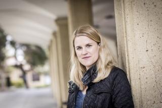 STANFORD, CA - MAR. 3: Frances Haugen, a data scientist who came forward as a whistleblower against her employer Facebook disclosing tens of thousands of the company's documents in 2021, at Stanford University in Stanford, Calif., on Thursday, March 3, 2022. (Carlos Avila Gonzalez/The San Francisco Chronicle via Getty Images)