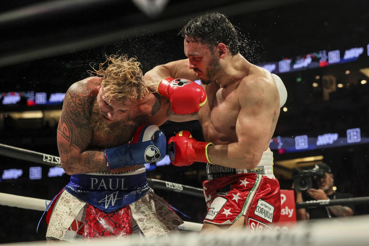 জ্যাক পল হোন্ডা সেন্টারে সর্বসম্মত সিদ্ধান্তে জুলিও সিজার শ্যাভেজ জুনিয়রকে ছাড়িয়ে যায় জ্যাক পল হোন্ডা সেন্টারে সর্বসম্মত সিদ্ধান্তে জুলিও সিজার শ্যাভেজ জুনিয়রকে ছাড়িয়ে যায়