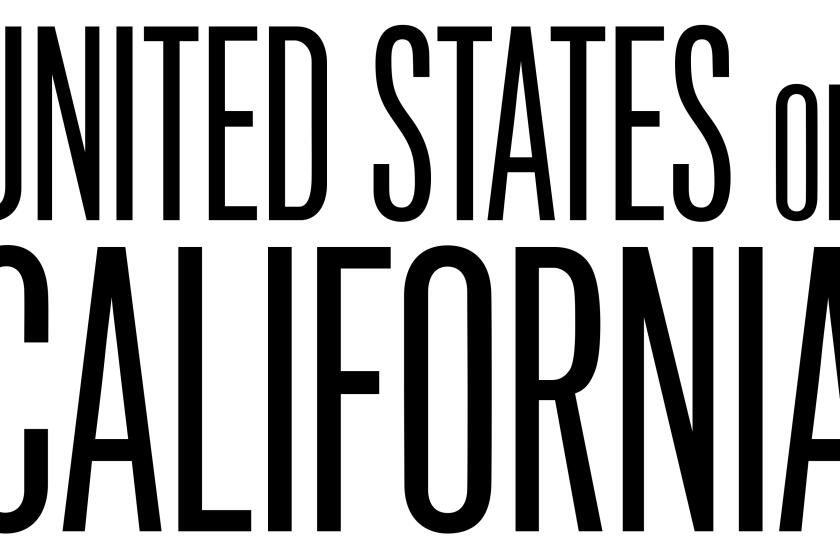 Text that says "United States of California"