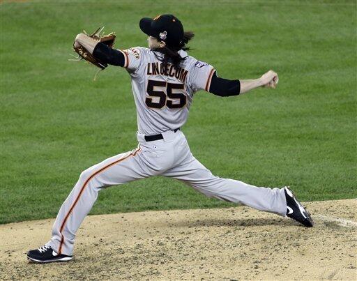 Lincecum to start World Series opener for Giants - The San Diego  Union-Tribune