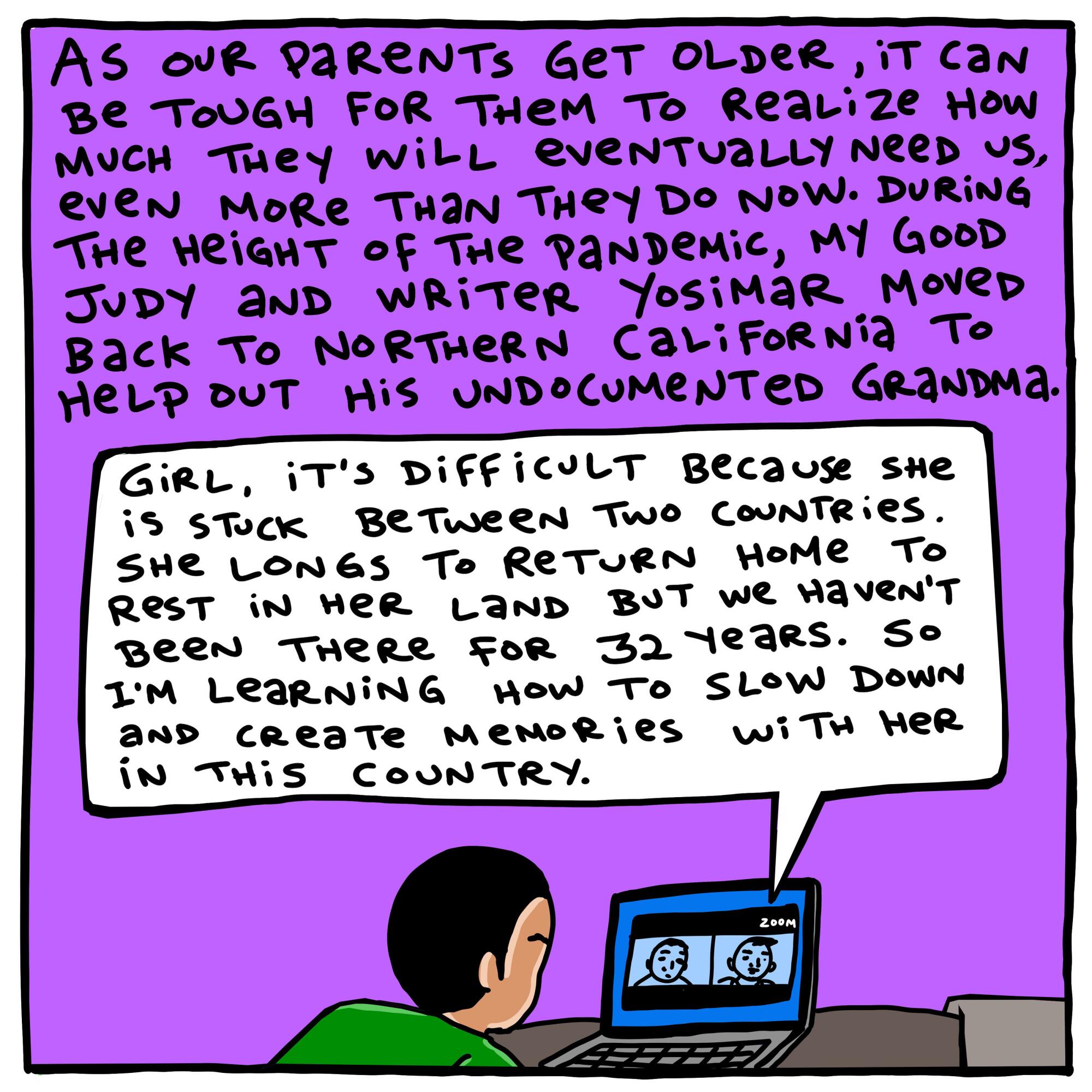 As our parents get older it can be tough to realize how much they will eventually need us even more than they do now.