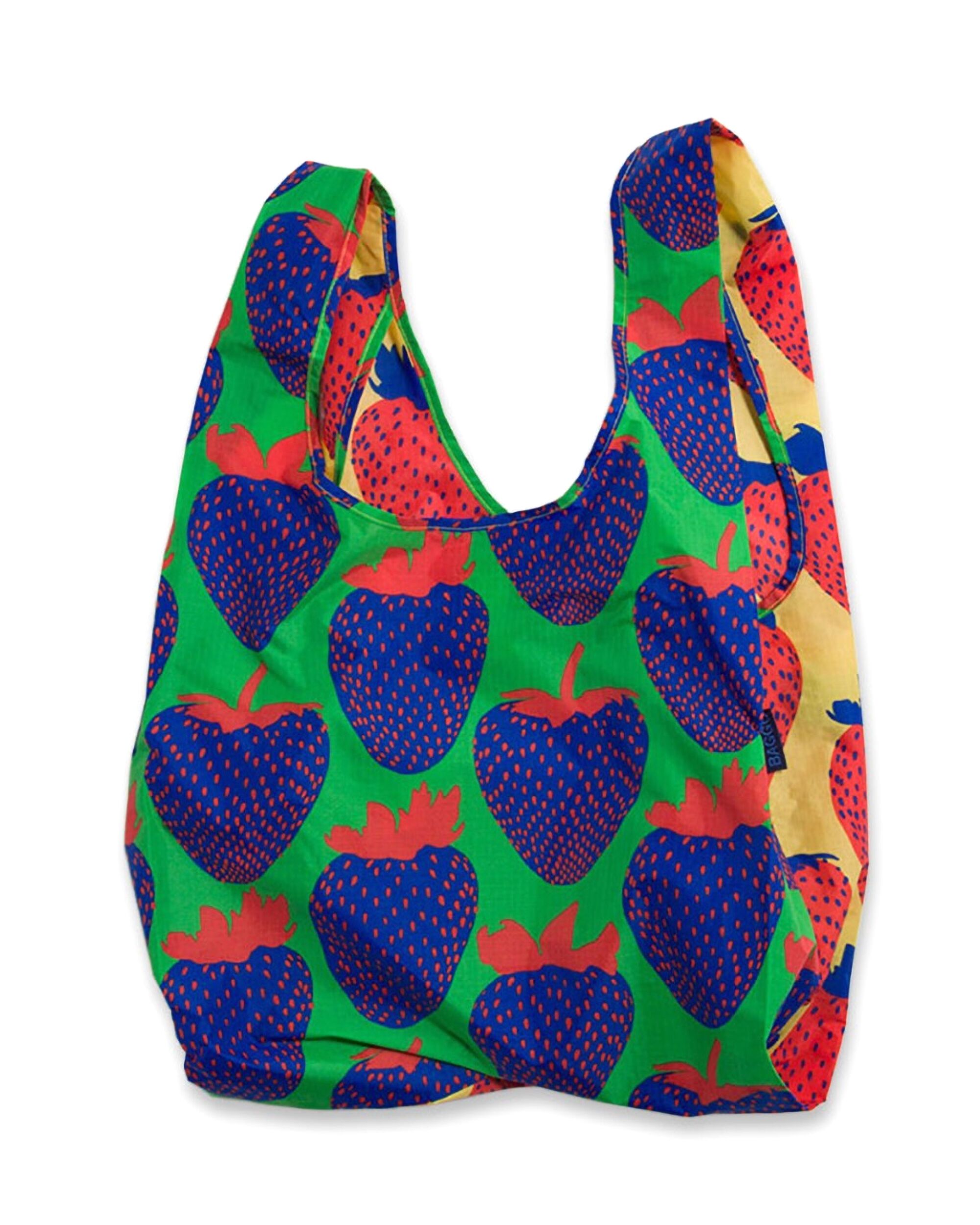 Baggu's strawberry reusable bag