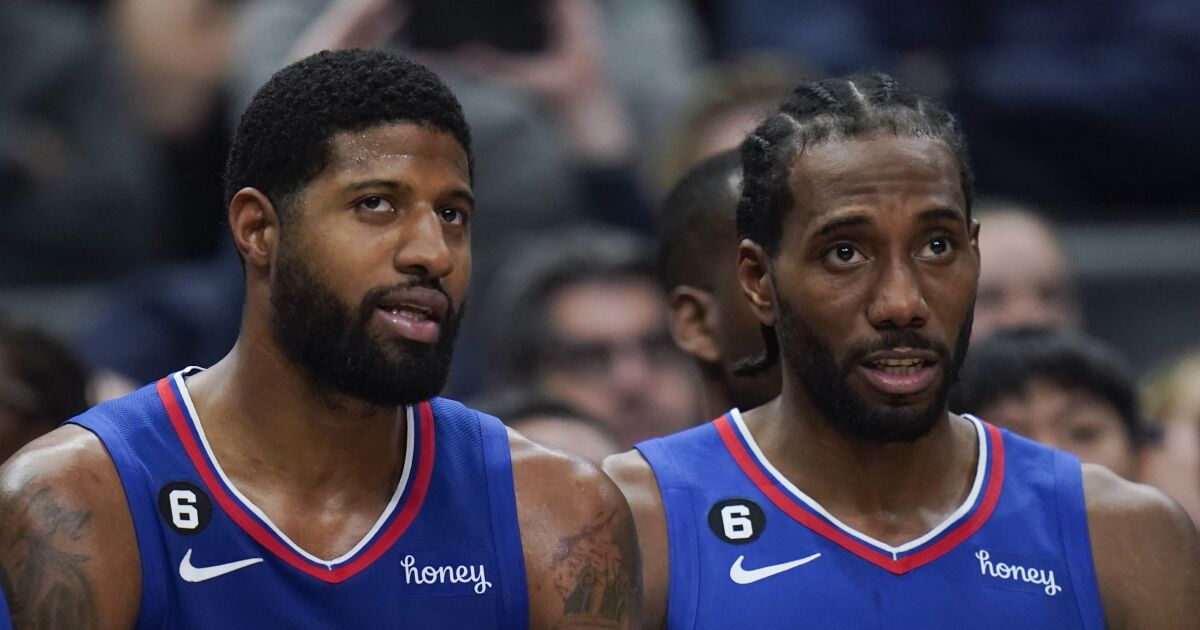Column: Clippers need to blow it up. Trade Kawhi Leonard. Or Paul George. Or both
