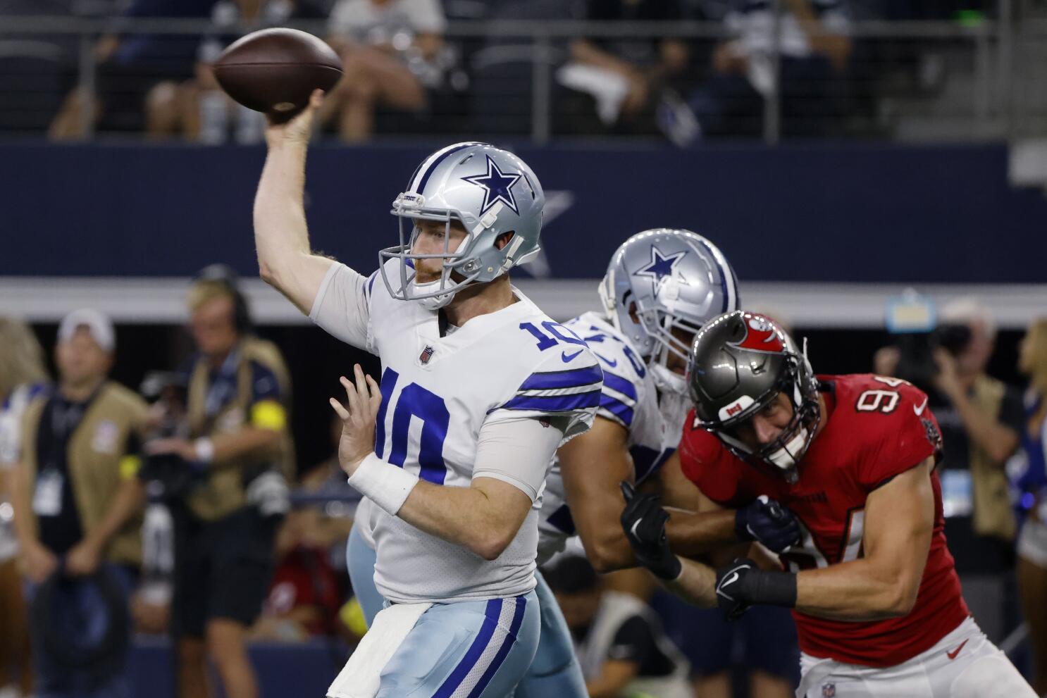 Cooper Rush's 2nd full circle: QB starting again for Cowboys - The San  Diego Union-Tribune