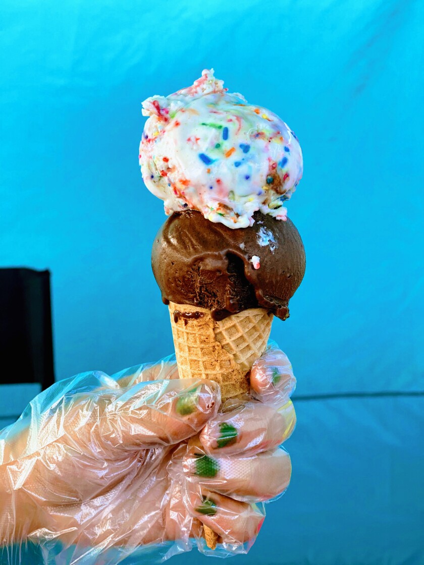 Kula Ice Cream cone.