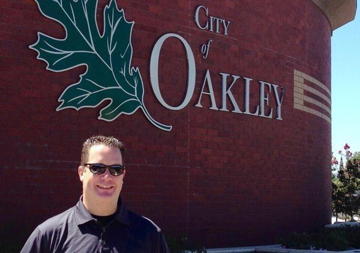 Oakley City Councilman Randy Pope says he has no aspirations beyond City Council but figures he'd have a tough time winning higher office as a Republican.