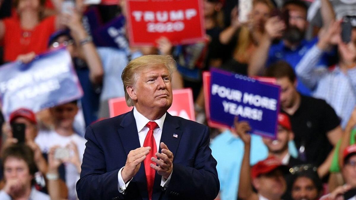 President Trump kicks off his reelection campaign Tuesday at a rally in Orlando, Fla.